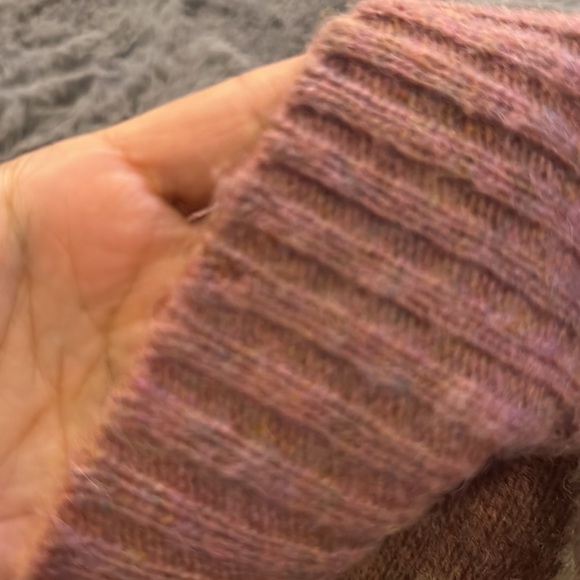 Vintage Hilda Ltd Icelandic Mauve pink Wool oversized for layering size S - Picture 12 of 13